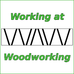 Working At Woodworking Logo